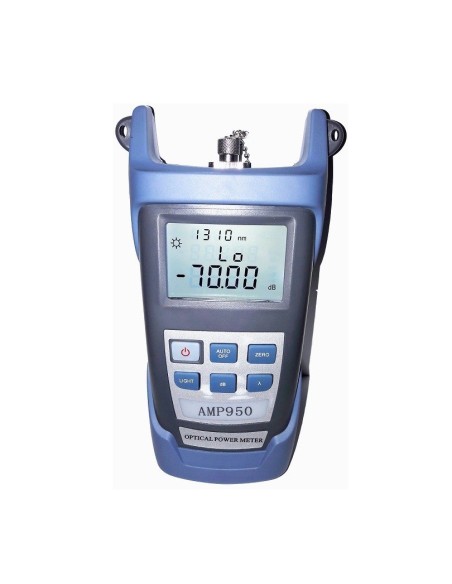 AMP950 Medidor de potencia óptica, 3 medidas simultáneas (ICT-2) 1390-1410-1550 USB/datos