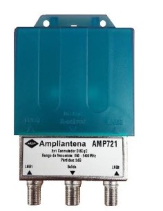 AMP721 Conmutador diseqc 1,0 universal A/B 