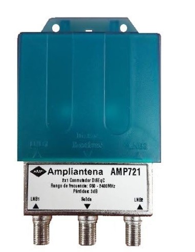 AMP721 Conmutador diseqc 1,0 universal A/B 