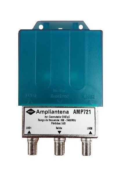 AMP721 Conmutador diseqc 1,0 universal A/B 
