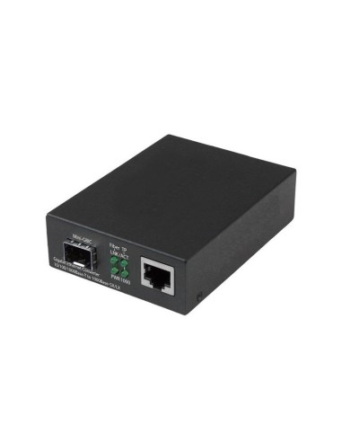 AMP892 Conversor RJ45/FO 10/100MM conector SC 1310nm máximo 2Km