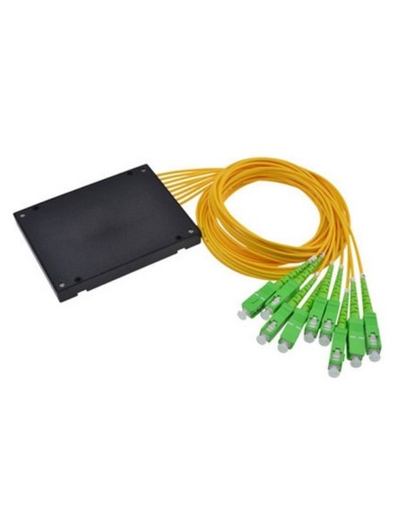 AMP921 Fibre optic splitter 1x16 SM, SC/APC with ABS box  