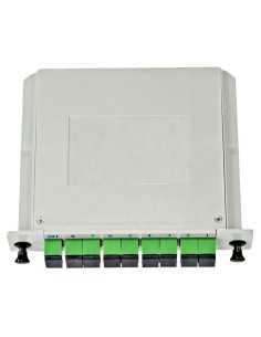 AMP918/2 Fibre optic splitter 1x2 SM, SC/APC LGX plc splitter