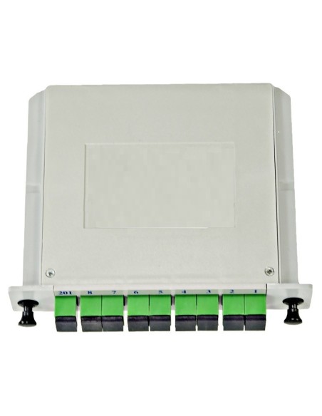 AMP919/2 Fibre optic splitter 1x4 SM, SC/APC LGX plc splitter