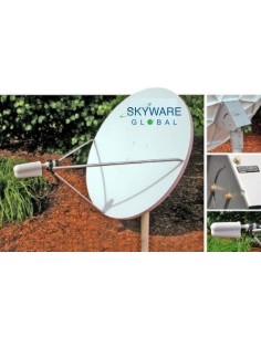 AMP92 Antena parabólica Offset de 1,20m. Alta ganancia