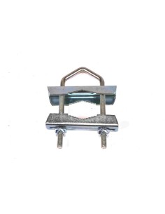 Aerial mast clamp with double flange, 290mm M8