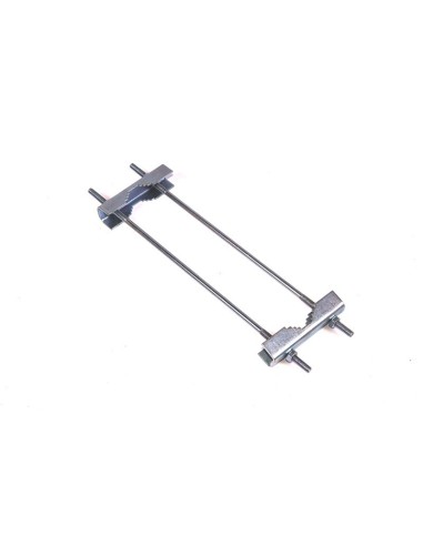 Mast clamp with double flange 290mm M8