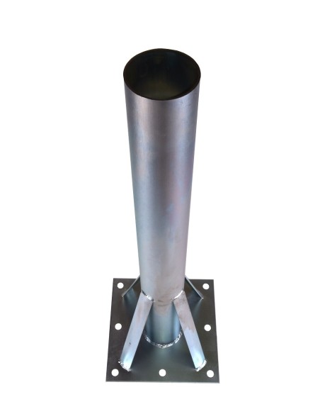 Pied de terrasse pour antenne 1000mm tube 114x3mm