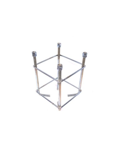 Base de empotrar para placa de 250x250mm (dado)
