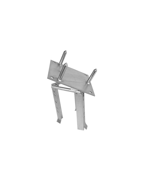 Base abatible con garras serie 180EC