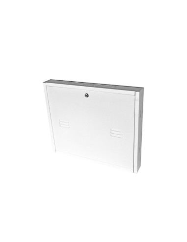 Metal enclosure 500x600x80mm with ventilation...