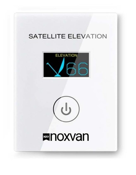 Wind-Up satellite antenna for caravan 60cm