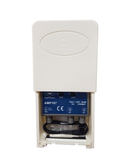 Amplificador Blindado 2E UHF+UHF 30 dB "LTE700"