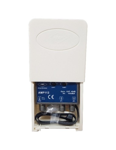 Mast amplifier 2 inputs UHF 40dB LTE700/5G