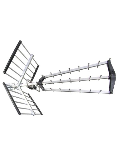 Digital UHF TV Antenna triple foldable CH/21-49 gain 16,5dB LTE700/5G