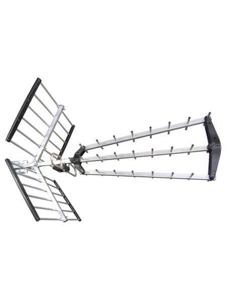 Digital UHF TV Antenna triple foldable CH/21-49 gain 16,5dB LTE700/5G