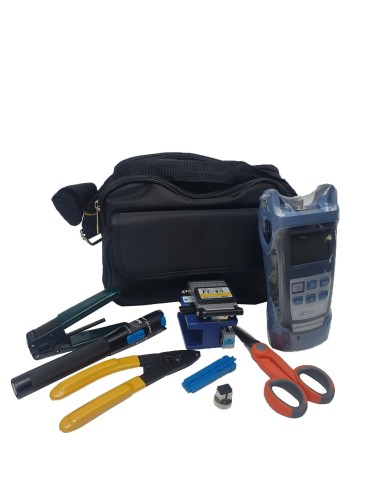 Kit de conectorización de fibra óptica