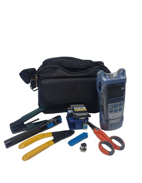 Kit de conectorización de fibra óptica