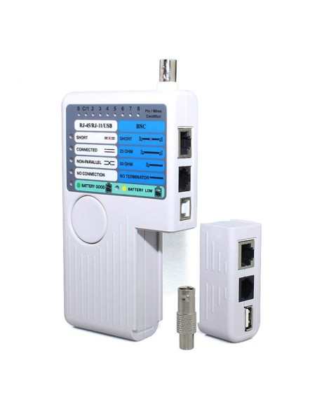 Comprobador y localizador par trenzado RJ45 por zumbido (2 piezas)