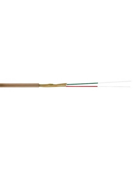 Câble 2 fibres optiques SM 9/125/900 G657A2 3 mm LSZH ivoire