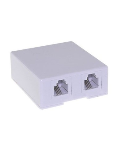 Boitier mural 2 ports RJ45