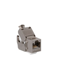 Female RJ45 Connector CAT6 FTP Metalic 180 degrees