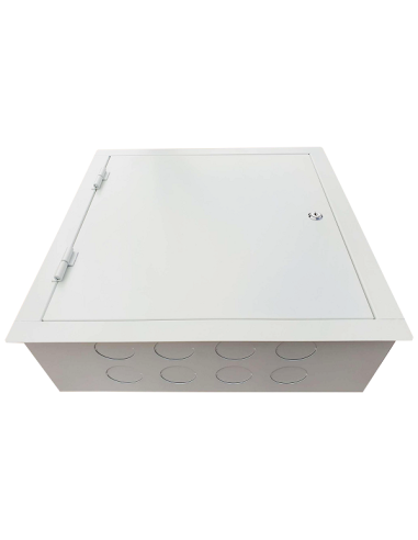 Metal enclosure with frame 450x450x150mm