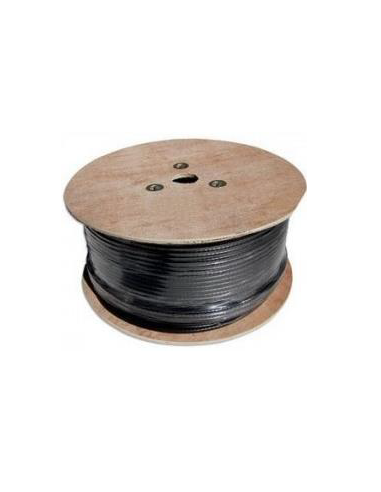 Câble FTP Cat6 CU PE 500m Fca Noir Blindé...
