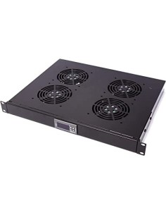 Kit de 4 ventilateurs rack 19" avec thermostat on/off