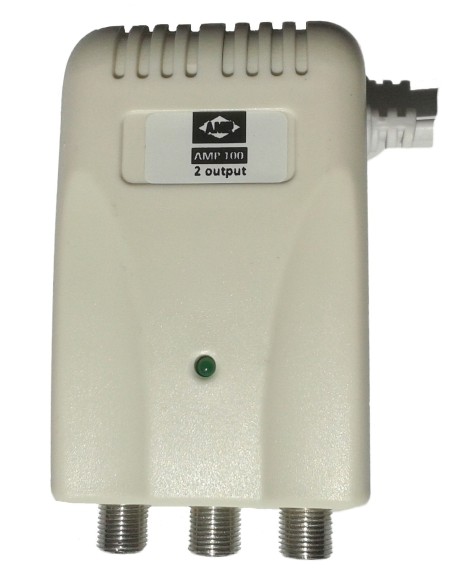 AMP101 Fuente de alimentación 250mA 2 salidas 12V