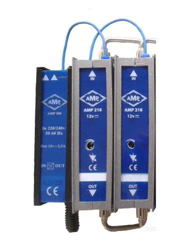 AMP338 Módulo de potencia UHF CH/21-60 con C.A.G. 50dB