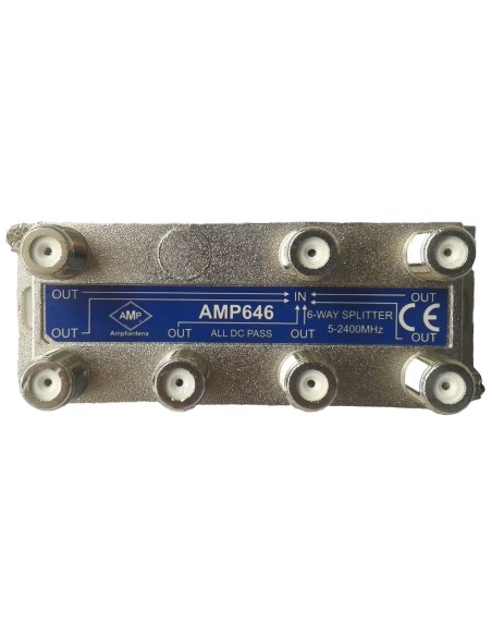 AMP646CF Dsitribuidor directivo 6 salidas 