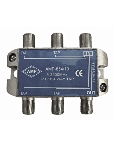 AMP654/25 Derivador directivo 4 derivaciones 25dB