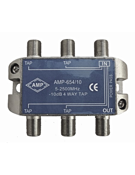 AMP654/25 Derivador directivo 4 derivaciones 25dB