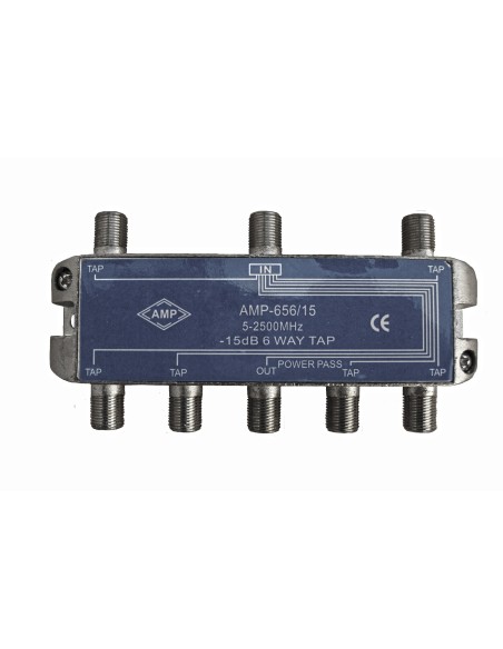 AMP656/15 Derivador directivo 6 derivaciones 15dB