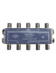 AMP658/20 Derivador directivo 8 derivaciones 20dB