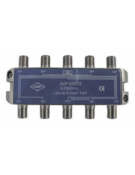 AMP658/25 Derivador directivo 8 derivaciones 15dB
