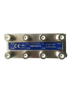 AMP656/16CF Derivador directivo 6 derivaciones 16dB