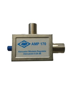 AMP170 Atenuador variable UHF potenciómetro 0/20dB