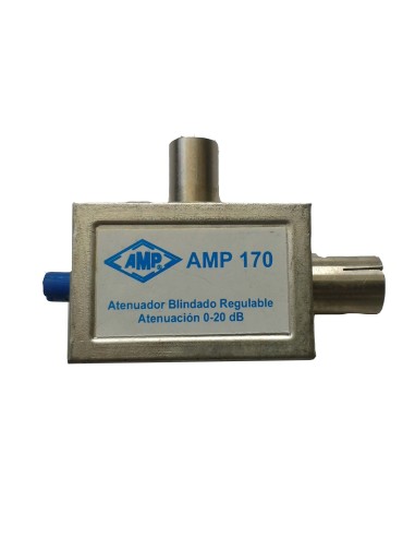 AMP170 Atenuador variable UHF potenciómetro 0/20dB