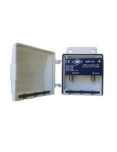 AMP214 Filtro de mástil blindado LTE 15dB (791/860MHz)