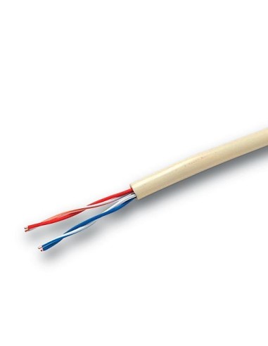 AMP002 Cable telefónico 2 pares 2x2x0,50 acometida interior LH (Rollo de 250 metros)