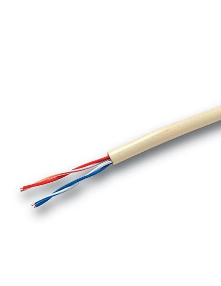 AMP002 Cable telefónico 2 pares 2x2x0,50 acometida interior LH (Rollo de 250 metros)