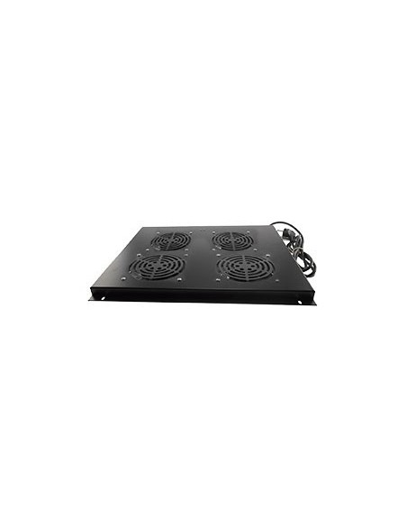 AMP640 Conjunto 4 ventiladores rack 19" techo armario 800 (Armario rack suelo)