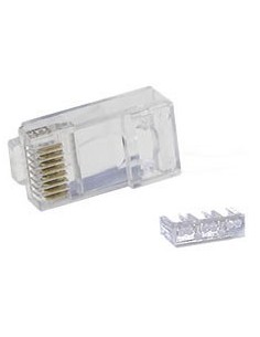 AMP732 Conector RJ45 macho Cat.6 3p 8p8c 6u" con guía de hilos