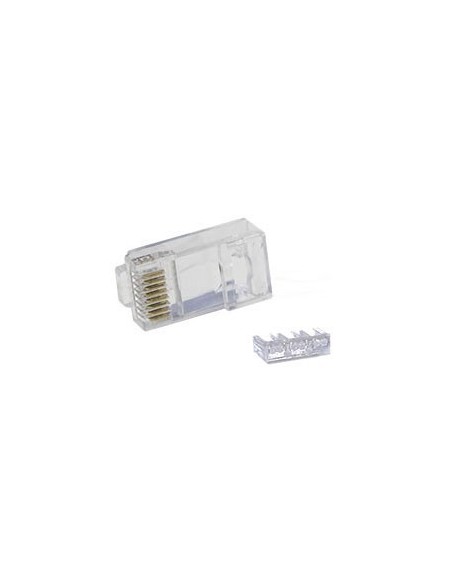 AMP732 Conector RJ45 macho Cat.6 3p 8p8c 6u" con guía de hilos