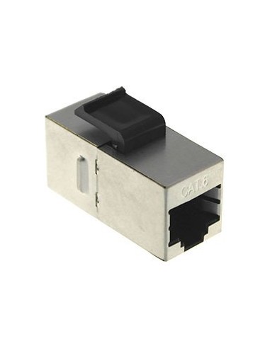 AMP744 Conector acoplador en línea Cat.6 FTP RJ45/RJ45 metálico