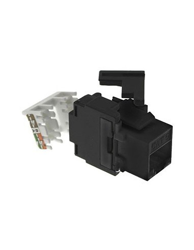 AMP752 Conector RJ45 hembra UTP Cat.6 blanco 180º 6" sin herramienta