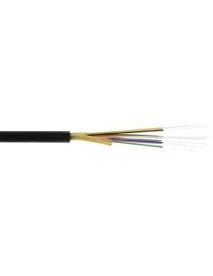 AMP806 Cable 48 fibras ópticas SM 6subcx8f ajustada 9/125/900 G657A2 LSZH-FR negro