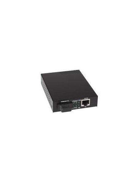 AMP896 Conversor RJ45/FO 10/100MM conector SC 1310nm máximo 20Km